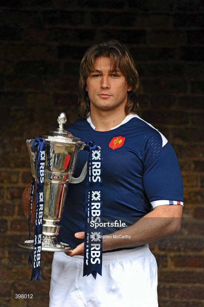27 January 2010; Dimitri Szarewski, France, at the RBS Six Nations Rugby Championship launch. The Hurlingham Club, Ranelagh Gardens, London, England. Picture credit: Stephen McCarthy / SPORTSFILE