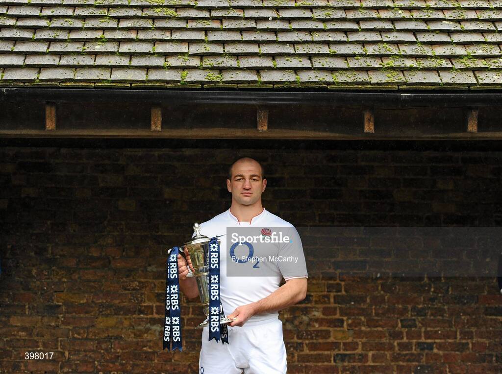 27 January 2010; England captain Steve Borthwick at the RBS Six Nations Rugby Championship launch. The Hurlingham Club, Ranelagh Gardens, London, England. Picture credit: Stephen McCarthy / SPORTSFILE