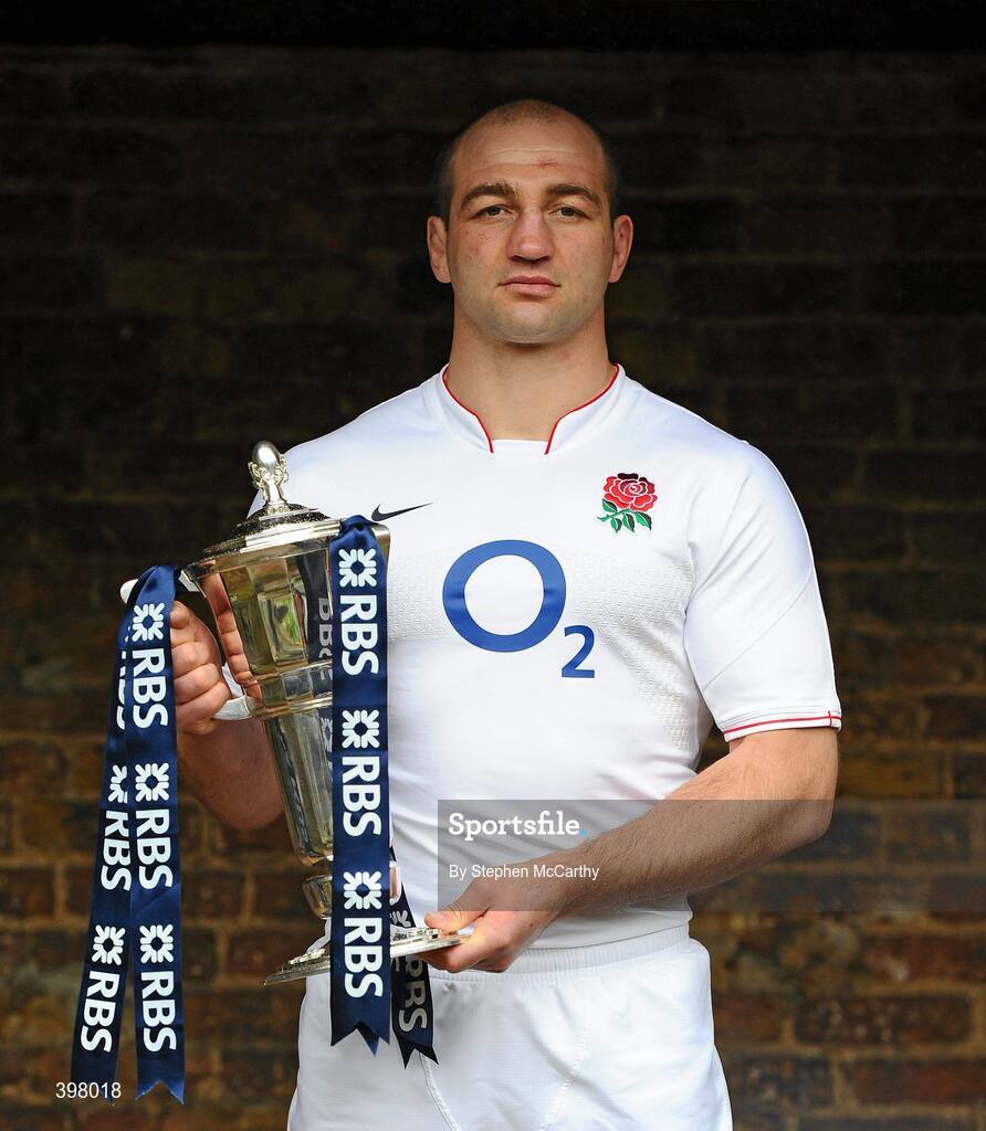 27 January 2010; England captain Steve Borthwick at the RBS Six Nations Rugby Championship launch. The Hurlingham Club, Ranelagh Gardens, London, England. Picture credit: Stephen McCarthy / SPORTSFILE