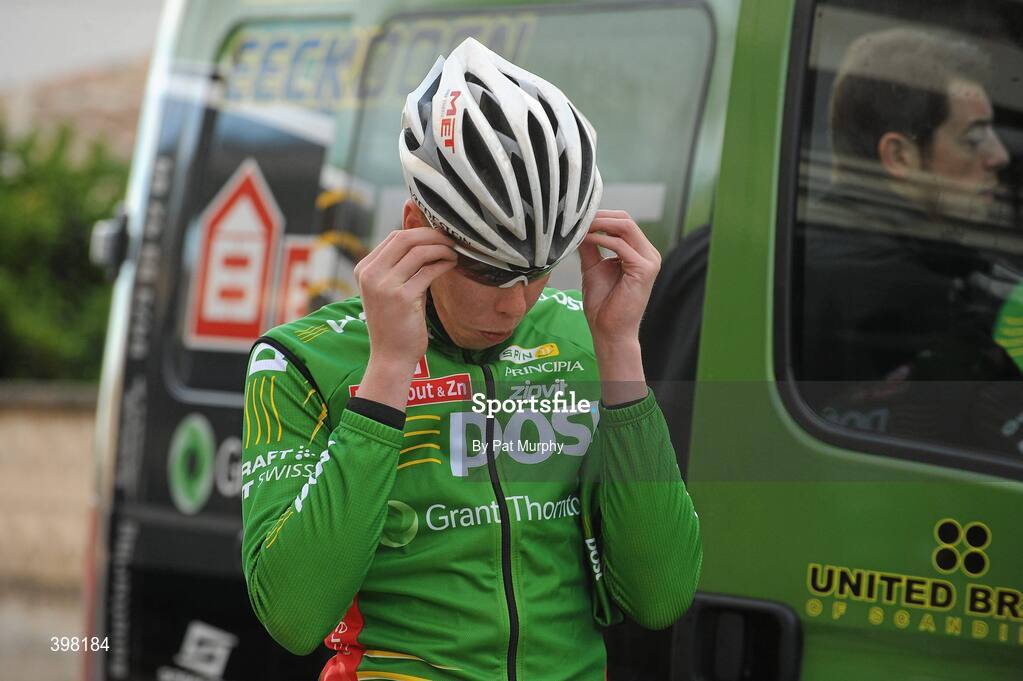 28 January 2010; Belfast rider Conor McConvey who makes his debut for the An Post Seán Kelly team this weekend at the Grand Prix Cycliste la Marseillaise in France. Picture credit: Pat Murphy / SPORTSFILE