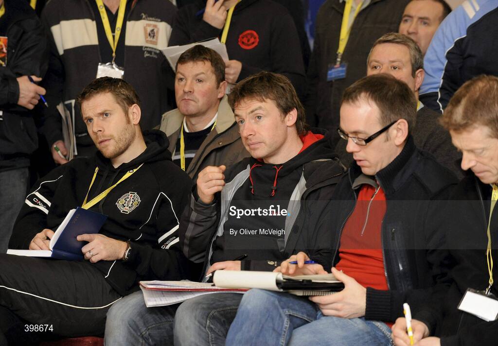 30 January 2010; Club Coaches, during the 6th annual O'Neills Ulster GAA Coaching & Games Development Conference 2010. The Conference targets coaches who are working with youth players from 13-18 years. The conference consolidates the coach education work that is ongoing within the County programmes and the Provincial Coach Development Programme. Ulster coaches are constantly refocusing and challenging their coaching practices and the speakers this year will again challenge the coaches to raise the bar. O'Neills Ulster GAA Coaching & Games Development Conference 2010,  Glenavon Hotel, Cookstown, Co. Tyrone. Picture credit: Oliver McVeigh / SPORTSFILE