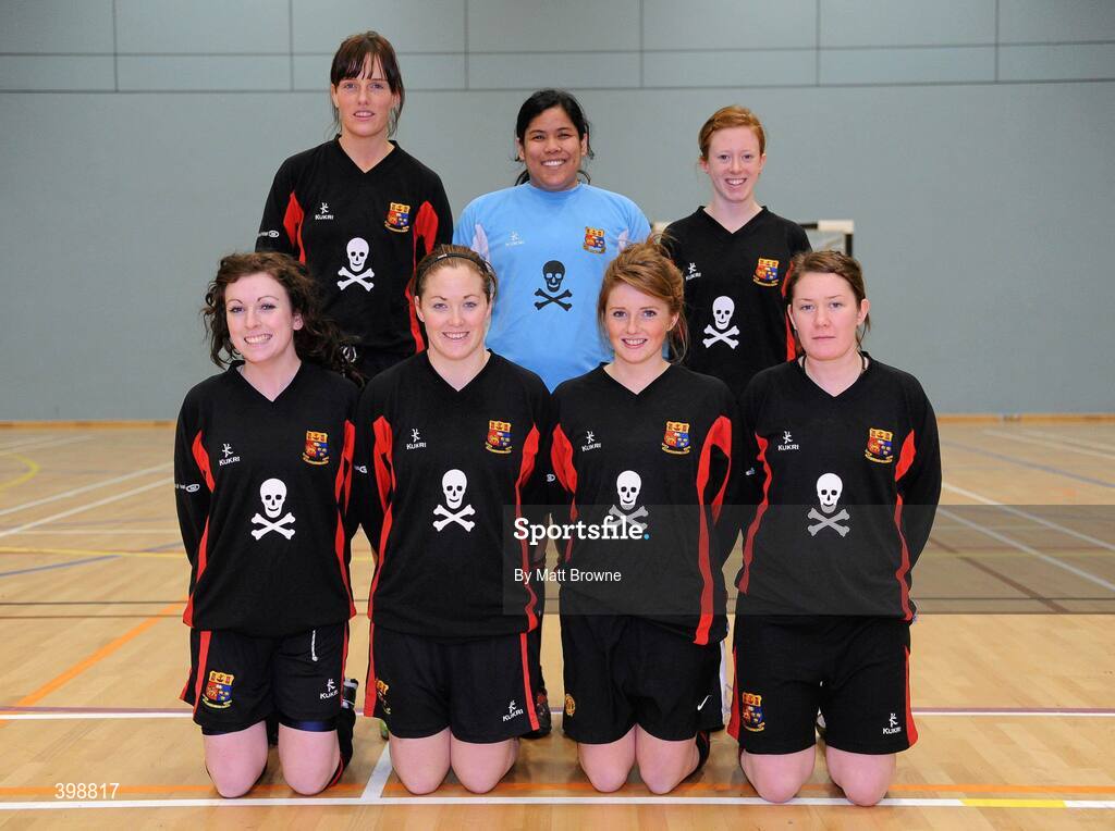 30 January 2010; The UCC squad. WSCAI National Futsal Cup Semi-Final 2, UCC v Carlow IT, Kingfishers Sports Centre, NUIG, University Road, Galway. Picture credit: Matt Browne / SPORTSFILE