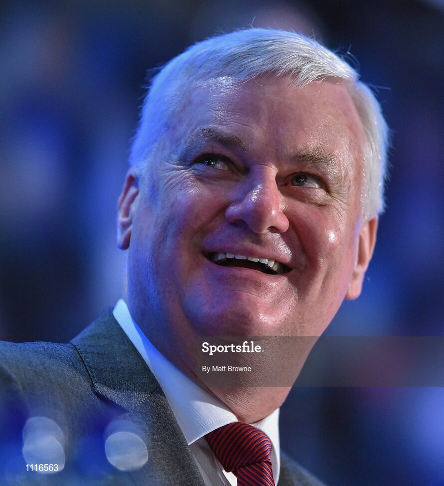 27 February 2016; Uachtarán Chumann Lúthchleas Gael Aogán Ó Fearghail  during the GAA Annual Congress. Mount Wolseley Hotel Spa & Golf Resort, Tullow, Carlow. Picture credit: Matt Browne / SPORTSFILE