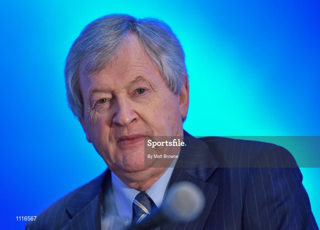 27 February 2016; Ard Stiúrthóir Chumann Lúthchleas Gael Páraic Ó Dufaigh during the GAA Annual Congress. Mount Wolseley Hotel Spa & Golf Resort, Tullow, Carlow. Picture credit: Matt Browne / SPORTSFILE