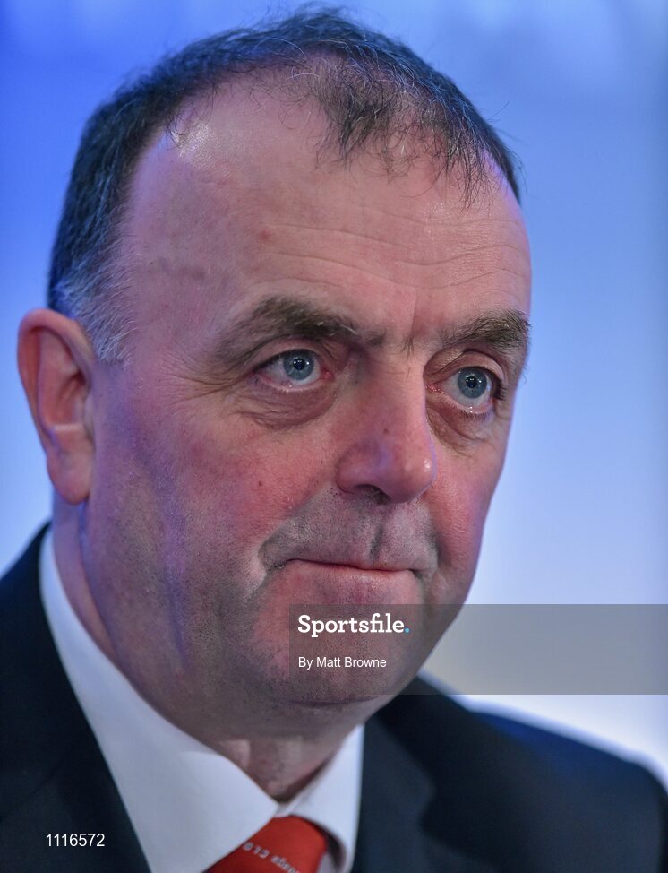 27 February 2016; Niall Erskine as GAA Trustee, during the GAA Annual Congress. Mount Wolseley Hotel Spa & Golf Resort, Tullow, Carlow. Picture credit: Matt Browne / SPORTSFILE