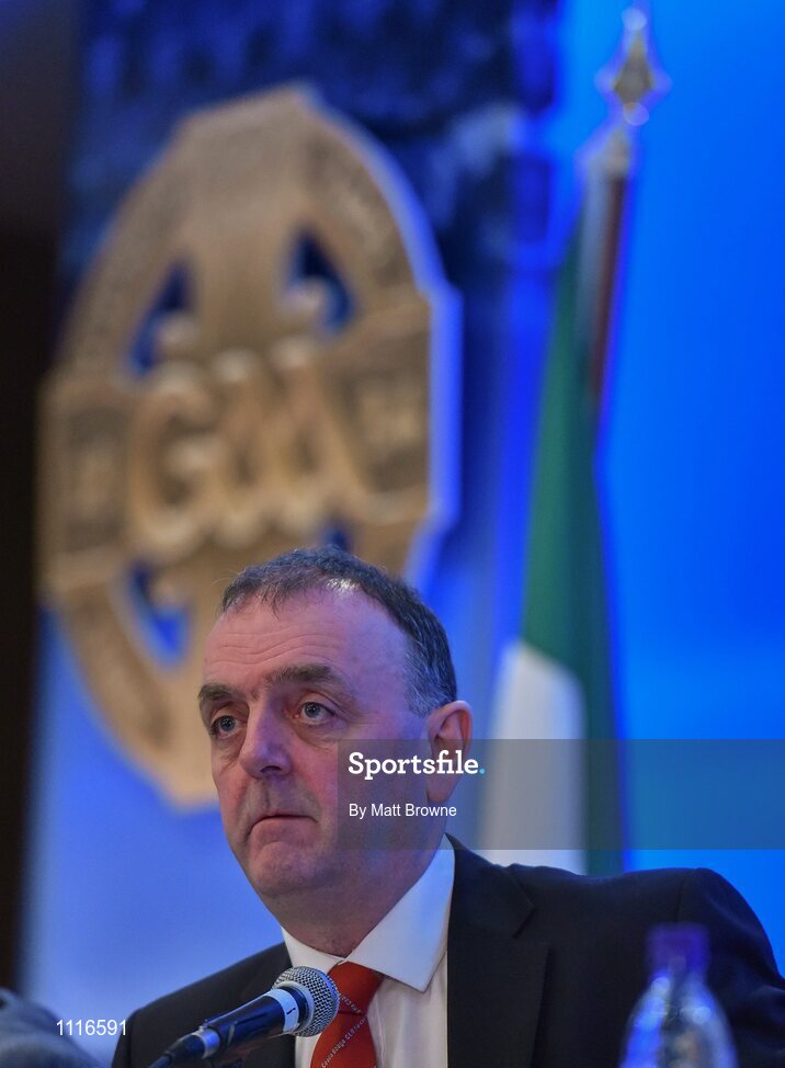27 February 2016; Niall Erskine as GAA Trustee, during the GAA Annual Congress. Mount Wolseley Hotel Spa & Golf Resort, Tullow, Carlow. Picture credit: Matt Browne / SPORTSFILE