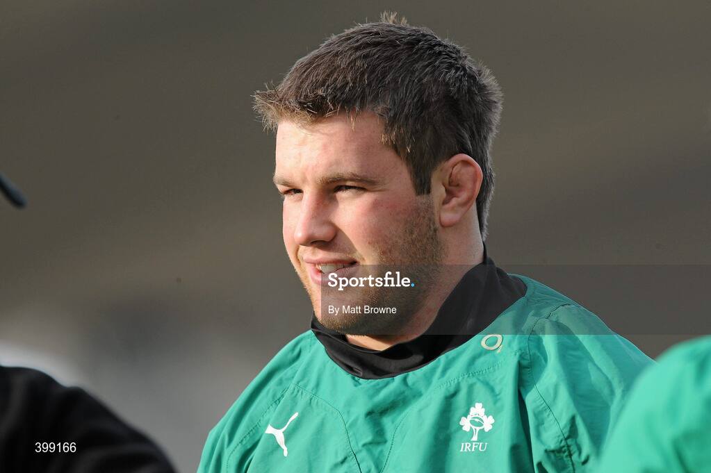 1 February 2010; Ireland's Sean O'Brien during squad training ahead of their opening RBS Six Nations Rugby Championship game against Italy on Saturday. RDS, Ballsbridge, Dublin. Picture credit: Matt Browne / SPORTSFILE