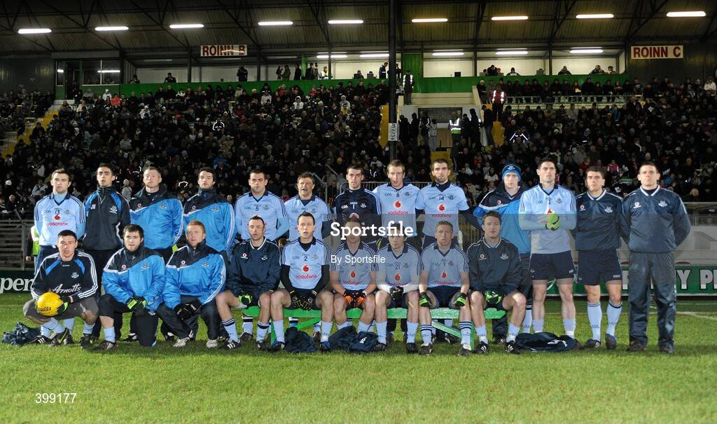 27 January 2010; The Dublin squad. O'Byrne Cup Quarter-Final replay, Meath v Dublin, Pairc Tailteann, Navan, Co. Meath. Photo by Sportsfile