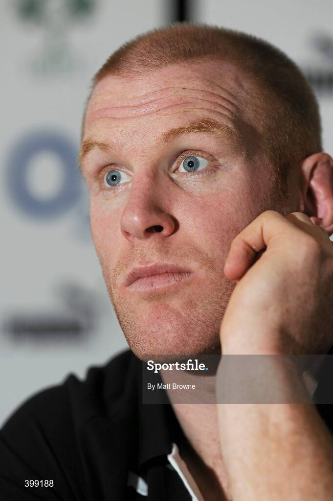 1 February 2010; Ireland's Paul O'Connell during media interviews ahead of their opening RBS Six Nations Rugby Championship game against Italy on Saturday. Fitzpatrick's Castle Hotel, Killiney, Dublin. Picture credit: Matt Browne / SPORTSFILE