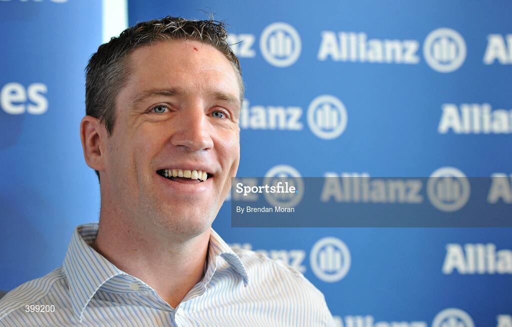 1 February 2010; At the launch of the Allianz GAA National Football Leagues 2010 is Kildare manager Kieran McGeeney. Allianz Headquarters, Allianz House, Elmpark, Merrion Road, Dublin. Picture credit: Brendan Moran / SPORTSFILE