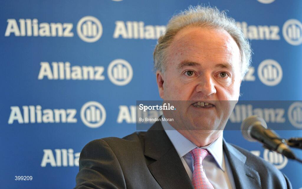 1 February 2010; At the launch of the Allianz GAA National Football Leagues 2010 is Brendan Murphy, CEO, Allianz Ireland. Allianz Headquarters, Allianz House, Elmpark, Merrion Road, Dublin. Picture credit: Brendan Moran / SPORTSFILE
