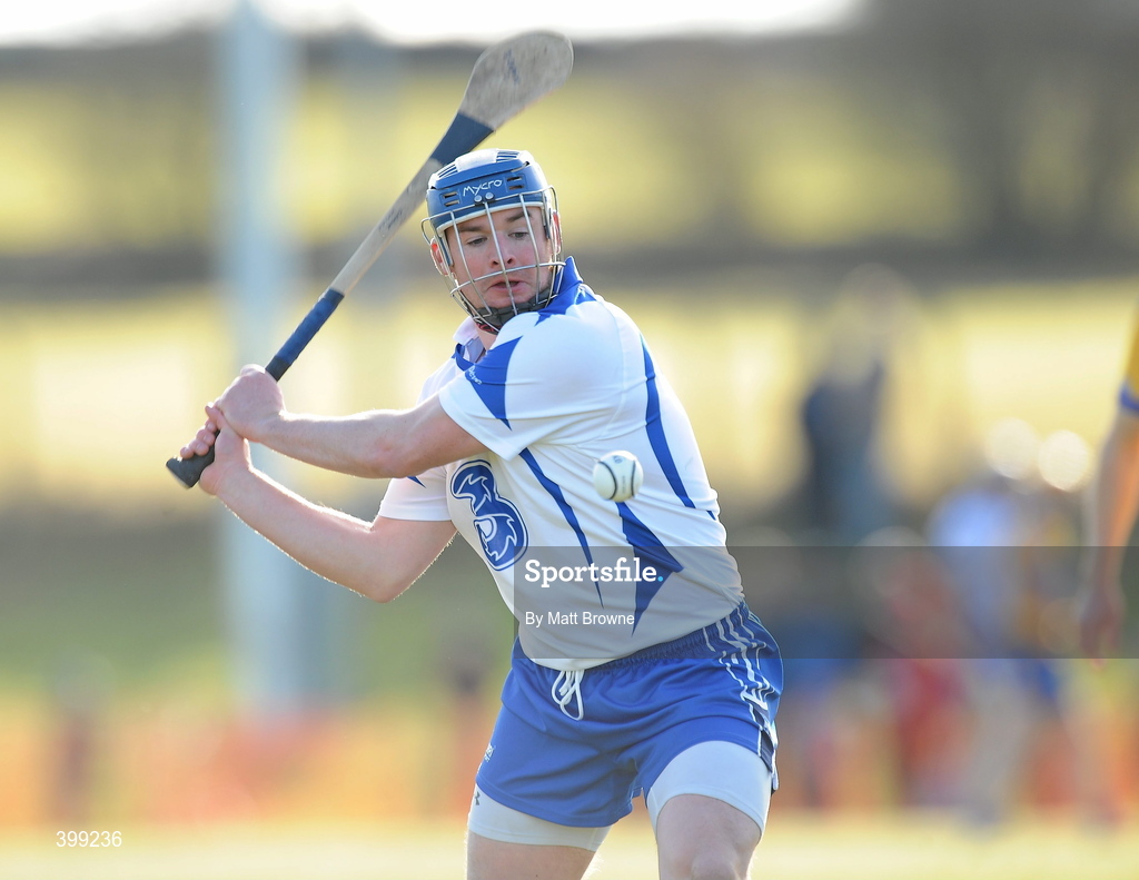 31 January 2010; Shane Walsh, Waterford. Munster GAA Waterford Crystal Hurling Cup Semi-Final, Waterford v Clare, Ballyduff GAA Grounds, Ballyduff Upper, Waterford. Picture credit: Matt Browne / SPORTSFILE *** Local Caption ***
