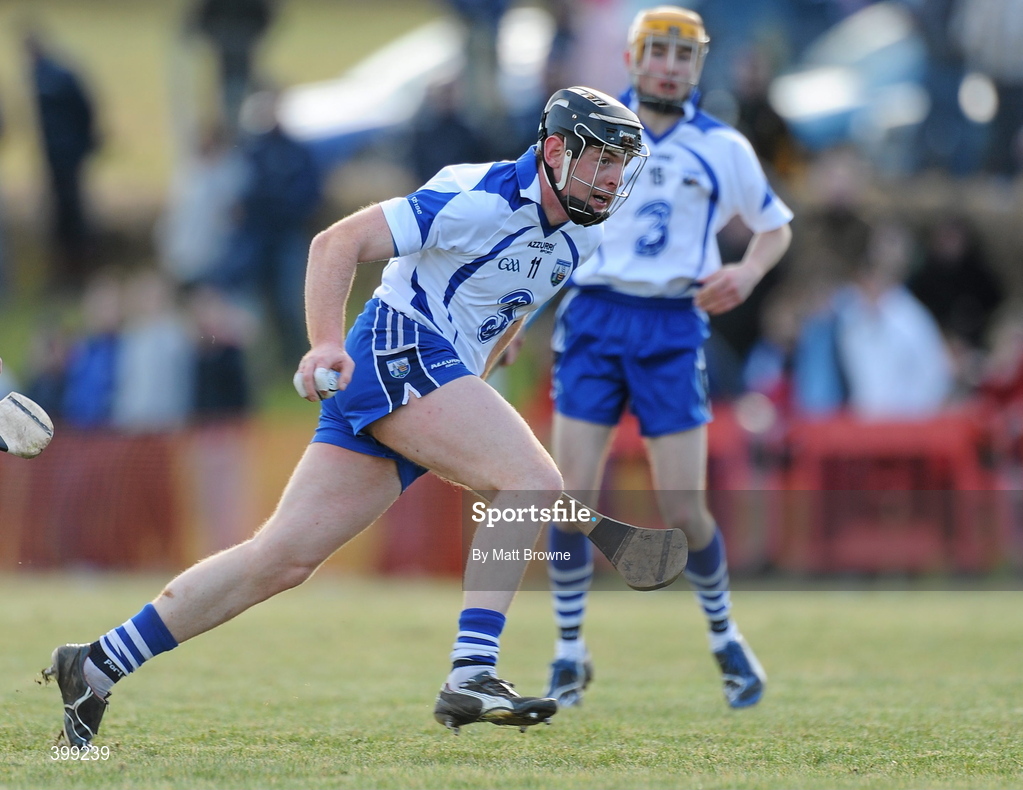 31 January 2010; Kevin Moran, Waterford. Munster GAA Waterford Crystal Hurling Cup Semi-Final, Waterford v Clare, Ballyduff GAA Grounds, Ballyduff Upper, Waterford. Picture credit: Matt Browne / SPORTSFILE *** Local Caption ***
