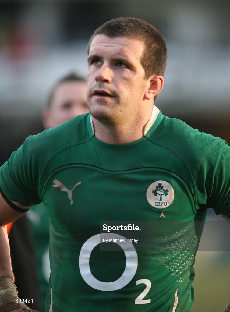 31 January 2010; Shane Jennings, Ireland A. Representative Fixture, England Saxons v Ireland A, Recreation Ground, Bath, England. Picture credit: Matthew Impey/ SPORTSFILE