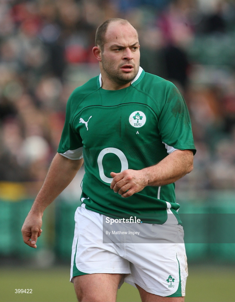 31 January 2010; Rory Best, Ireland A. Representative Fixture, England Saxons v Ireland A, Recreation Ground, Bath, England. Picture credit: Matthew Impey/ SPORTSFILE