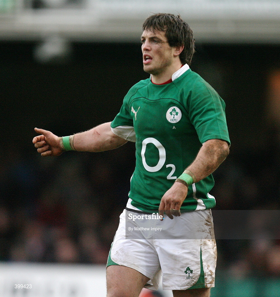 31 January 2010; Ian Dowling, Ireland A. Representative Fixture, England Saxons v Ireland A, Recreation Ground, Bath, England. Picture credit: Matthew Impey/ SPORTSFILE