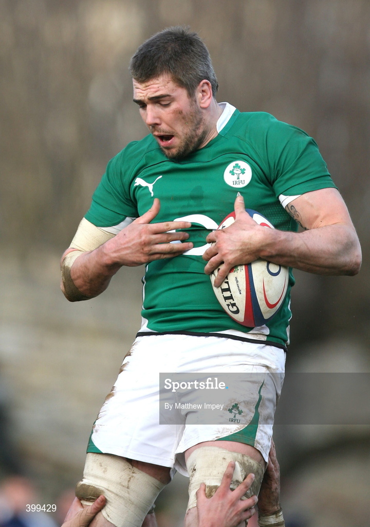 31 January 2010; Ryan Caldwell, Ireland A. Representative Fixture, England Saxons v Ireland A, Recreation Ground, Bath, England. Picture credit: Matthew Impey/ SPORTSFILE