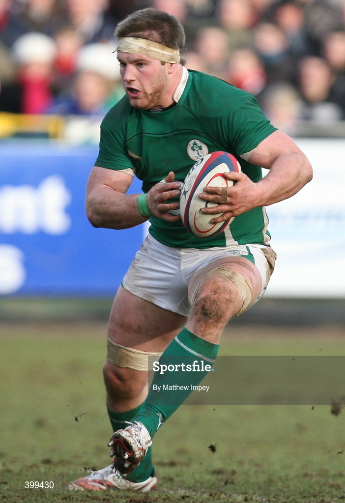 31 January 2010; Sean O'Brien, Ireland A. Representative Fixture, England Saxons v Ireland A, Recreation Ground, Bath, England. Picture credit: Matthew Impey/ SPORTSFILE
