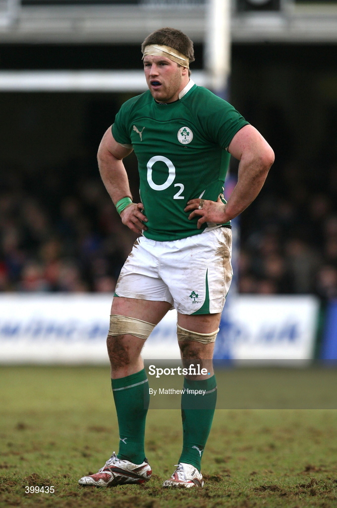 31 January 2010; Sean O'Brien, Ireland A. Representative Fixture, England Saxons v Ireland A, Recreation Ground, Bath, England. Picture credit: Matthew Impey/ SPORTSFILE