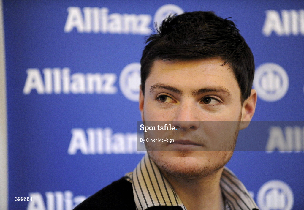 3 February 2010; Down footballer Martin Clarke at the Belfast launch of the Allianz GAA National Football Leagues 2010. Belfast, Co. Antrim. Malone House, Barnett Demesne, Belfast, Co. Antrim. Picture credit: Oliver McVeigh / SPORTSFILE