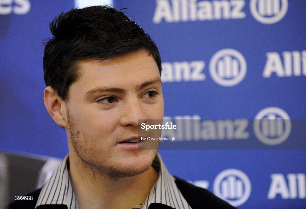 3 February 2010; Down footballer Martin Clarke at the Belfast launch of the Allianz GAA National Football Leagues 2010. Belfast, Co. Antrim. Malone House, Barnett Demesne, Belfast, Co. Antrim. Picture credit: Oliver McVeigh / SPORTSFILE
