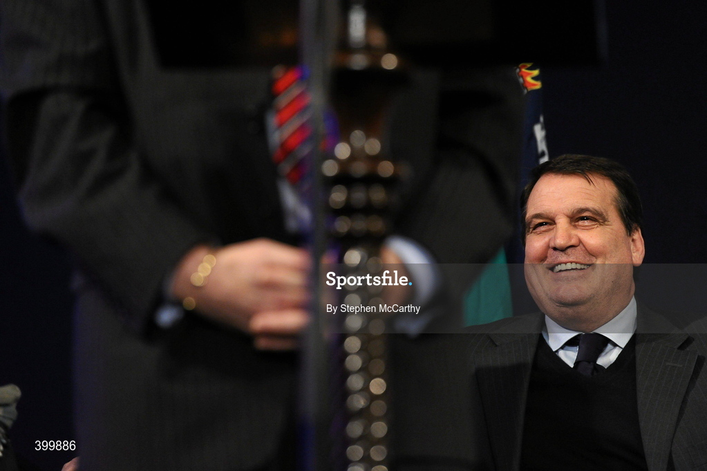 4 February 2010; Republic of Ireland assistant manager Marco Tardelli at the handing over ceremony of the European Capital of Sport trophy. Lord Mayor Councillor Emer Costello announced the appointment of eleven ambassadors of sport from Dublin’s sporting communities to celebrate the achievements of the Capital and its citizens at the start of Dublin – European Capital of Sport 2010 today. The Ambassadors of Dublin Sport were nominated by their clubs and sporting governing bodies. St Patrick's Hall, Dublin Castle, Dublin. Picture credit: Stephen McCarthy / SPORTSFILE