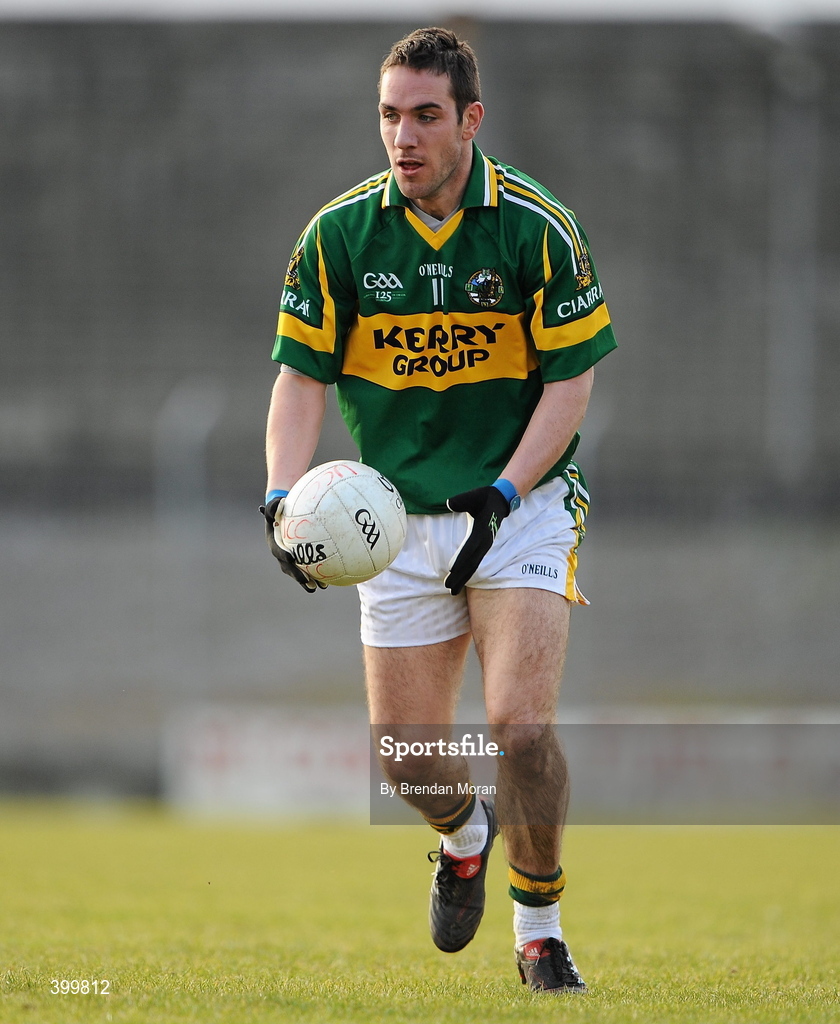 30 January 2010; Declan O'Sullivan, Kerry. Munster GAA McGrath Cup Senior Football Final, Kerry v University College Cork, Austin Stack Park, Tralee, Co. Kerry. Picture credit: Brendan Moran / SPORTSFILE
