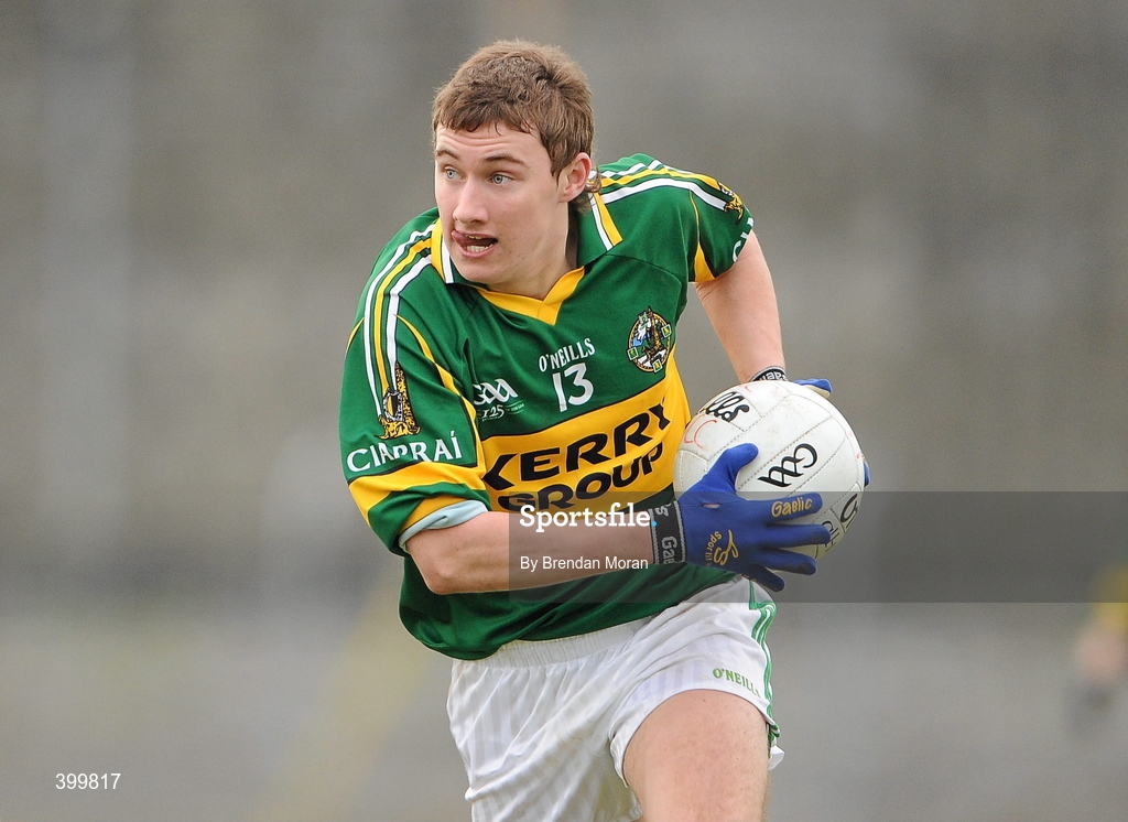 30 January 2010; James O'Donoghue, Kerry. Munster GAA McGrath Cup Senior Football Final, Kerry v University College Cork, Austin Stack Park, Tralee, Co. Kerry. Picture credit: Brendan Moran / SPORTSFILE