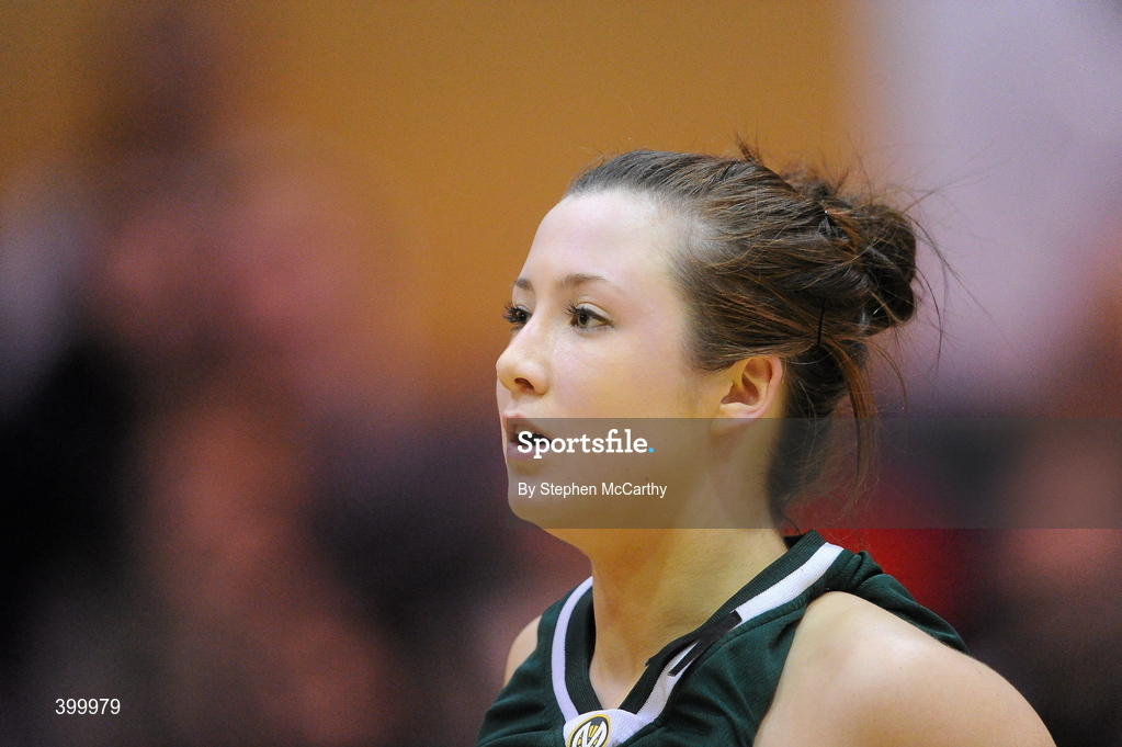 29 January 2010; Katie Kilbride, Meteors. Basketball Ireland Women’s Under 18 National Cup Final, AOS Security Glanmire, Cork, v Meteors, Dublin, National Basketball Arena, Tallaght, Dublin. Picture credit: Stephen McCarthy / SPORTSFILE