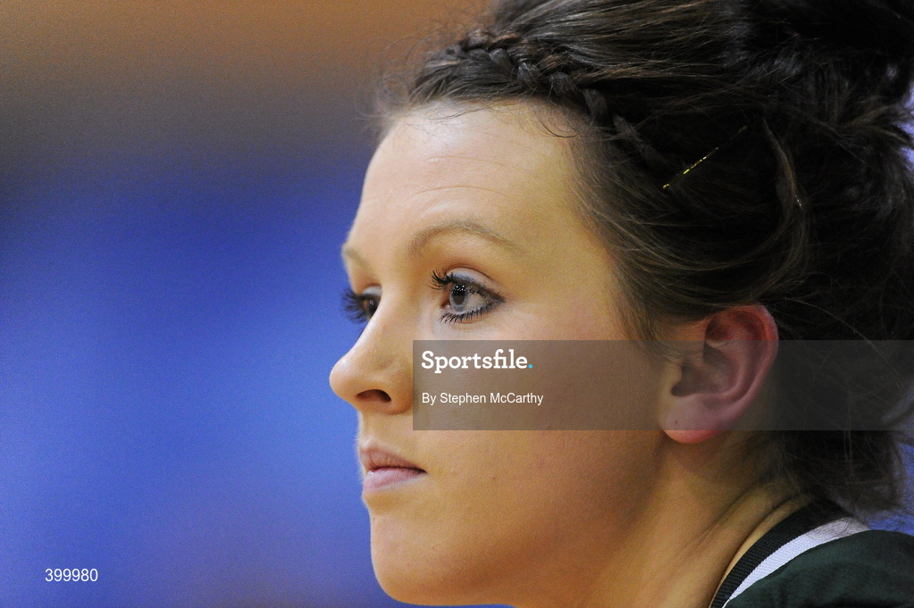 29 January 2010; Karen Meany, Meteors. Basketball Ireland Women’s Under 18 National Cup Final, AOS Security Glanmire, Cork, v Meteors, Dublin, National Basketball Arena, Tallaght, Dublin. Picture credit: Stephen McCarthy / SPORTSFILE