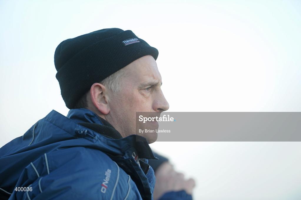 31 January 2010; Offaly manager Joe Dooley. Walsh Cup Quarter-Final, Offaly v Kilkenny, O'Connor Park, Tullamore, Co. Offaly. Picture credit: Brian Lawless / SPORTSFILE *** Local Caption ***