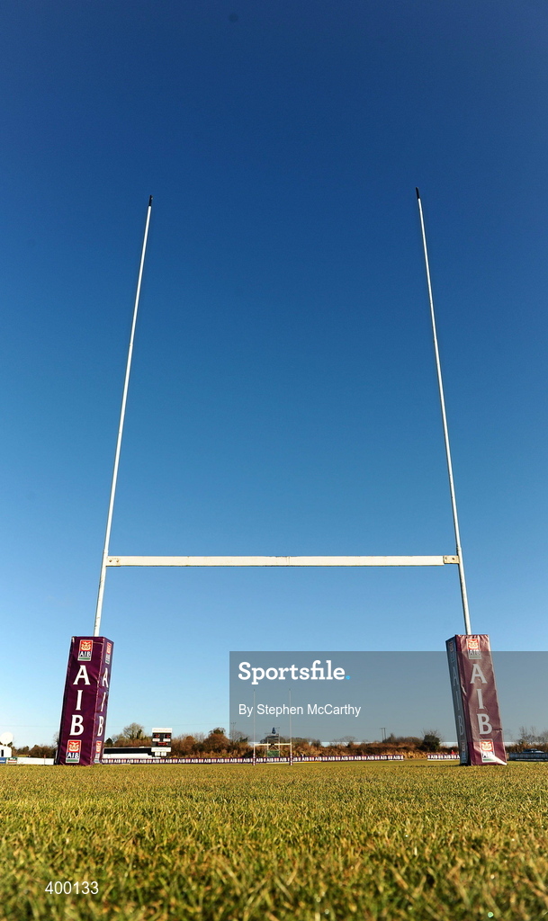 30 January 2010; A general view of Dubarry Park ahead of the AIB Cup Finals. AIB Cup Final, Cork Constitution v Garryowen, Dubarry Park, Athlone, Co. Westmeath. Picture credit: Stephen McCarthy / SPORTSFILE *** Local Caption ***