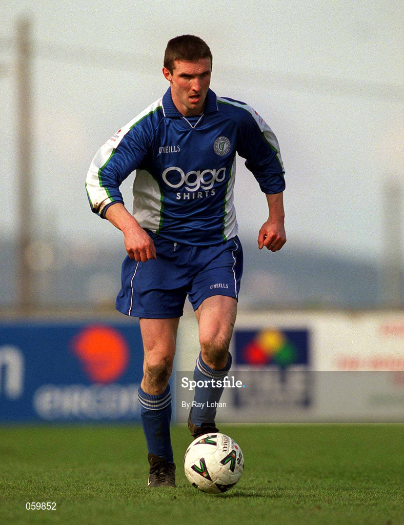 25 March 2001; Johnny Kenny of Finn Harps during the Eircom League Premier Division match between Bray Wanderers and Finn Harps at the Carlisle Grounds in Bray, Wicklow. Photo by Ray Lohan/Sportsfile