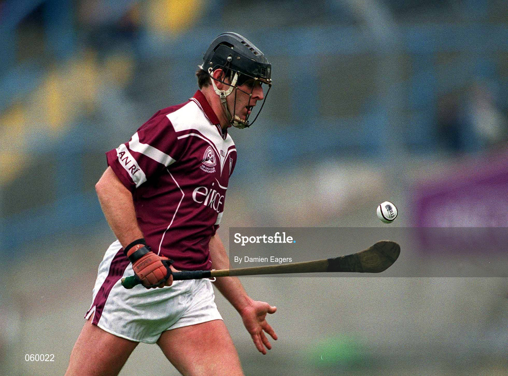 16 April 2001; Joe Rabbitte of Athenry during the AIB All-Ireland Senior Club Hurling Championship Final match between Athenry and Graigue Ballycallan at Croke Park in Dublin. Photo by Damien Eagers/Sportsfile