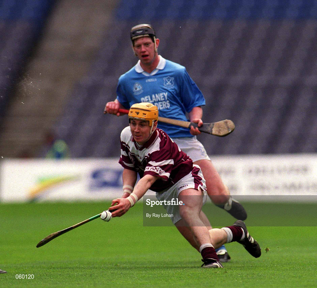 16 April 2001; Barry Higgins of Athenry during the AIB All-Ireland Senior Club Hurling Championship Final match between Athenry and Graigue Ballycallan at Croke Park in Dublin. Photo by Ray Lohan/Sportsfile