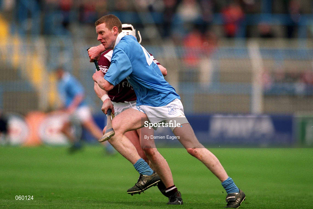16 April 2001; James Ryall of Graigue Ballycallan during the AIB All-Ireland Senior Club Hurling Championship Final match between Athenry and Graigue Ballycallan at Croke Park in Dublin. Photo by Damien Eagers/Sportsfile