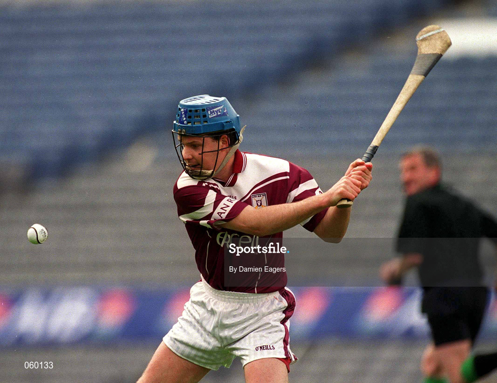 16 April 2001; Paul Hardiman of Athenry during the AIB All-Ireland Senior Club Hurling Championship Final match between Athenry and Graigue Ballycallan at Croke Park in Dublin. Photo by Damien Eagers/Sportsfile