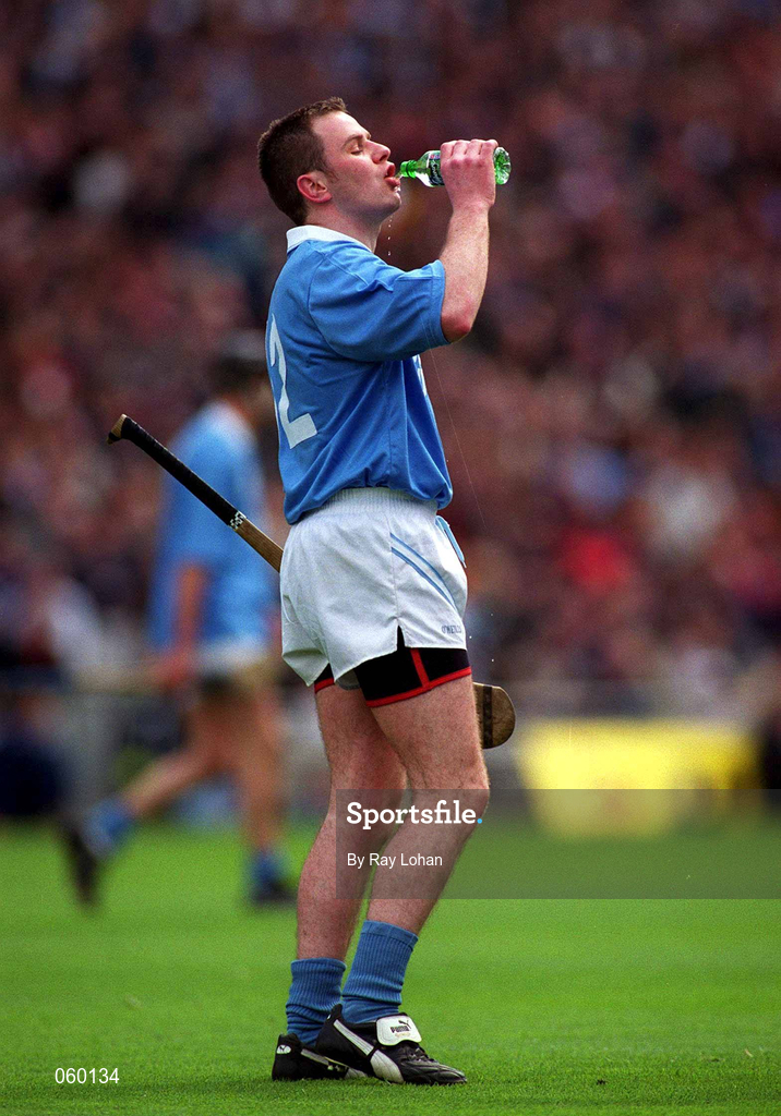 16 April 2001; Tomas Dermody of Graigue Ballycallan during the AIB All-Ireland Senior Club Hurling Championship Final match between Athenry and Graigue Ballycallan at Croke Park in Dublin. Photo by Ray Lohan/Sportsfile