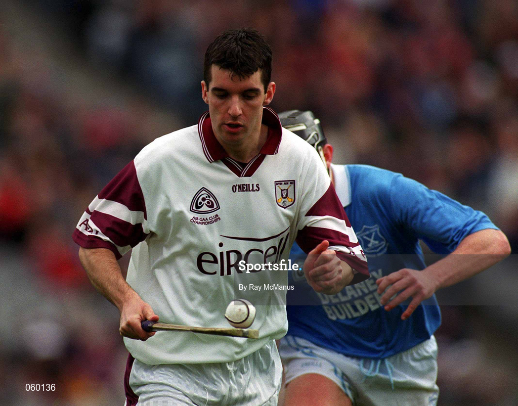 16 April 2001; Athenry goalkeeper Michael Crimmons during the AIB All-Ireland Senior Club Hurling Championship Final match between Athenry and Graigue Ballycallan at Croke Park in Dublin. Photo by Ray McManus/Sportsfile