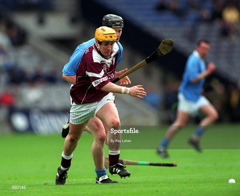 16 April 2001; Brian Higgins of Athenry during the AIB All-Ireland Senior Club Hurling Championship Final match between Athenry and Graigue Ballycallan at Croke Park in Dublin. Photo by Ray Lohan/Sportsfile