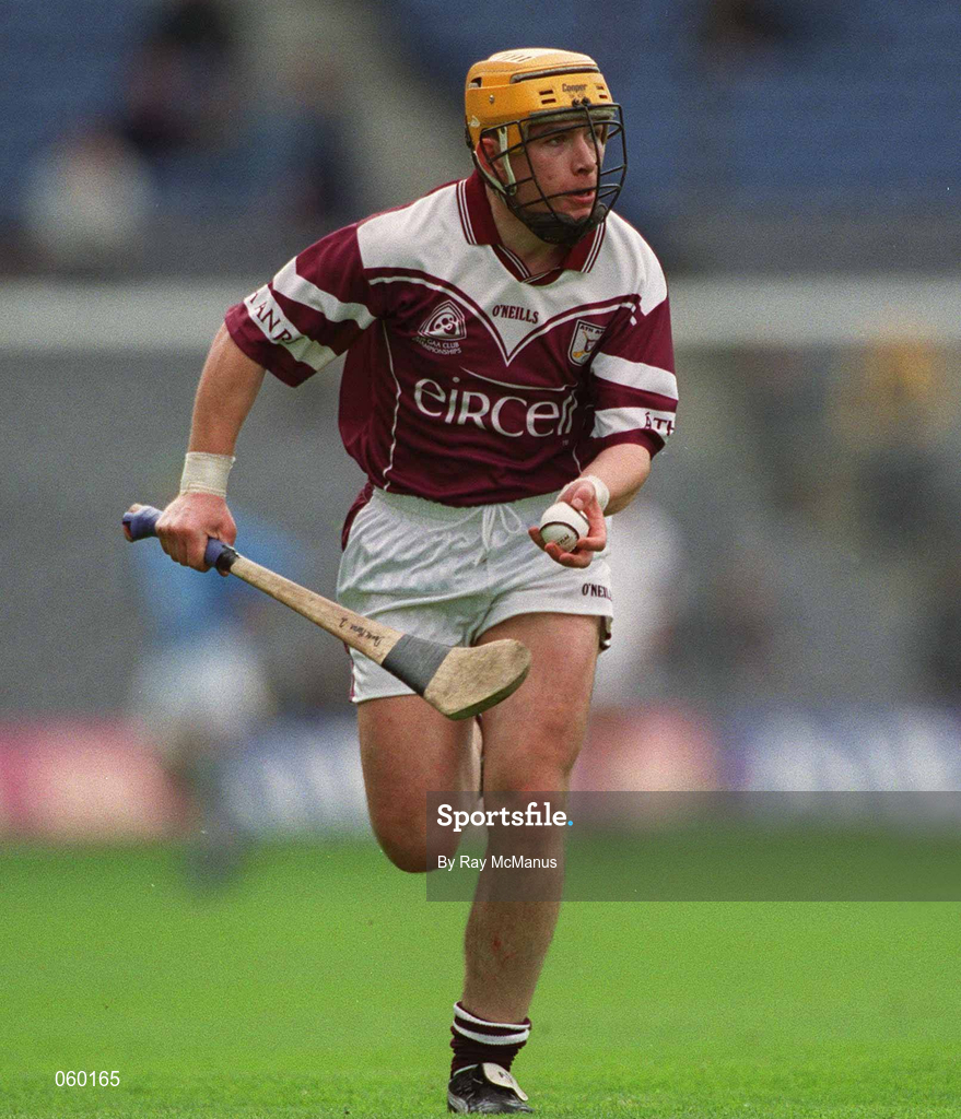 16 April 2001; Donal Moran of Athenry during the AIB All-Ireland Senior Club Hurling Championship Final match between Athenry and Graigue Ballycallan at Croke Park in Dublin. Photo by Ray McManus/Sportsfile