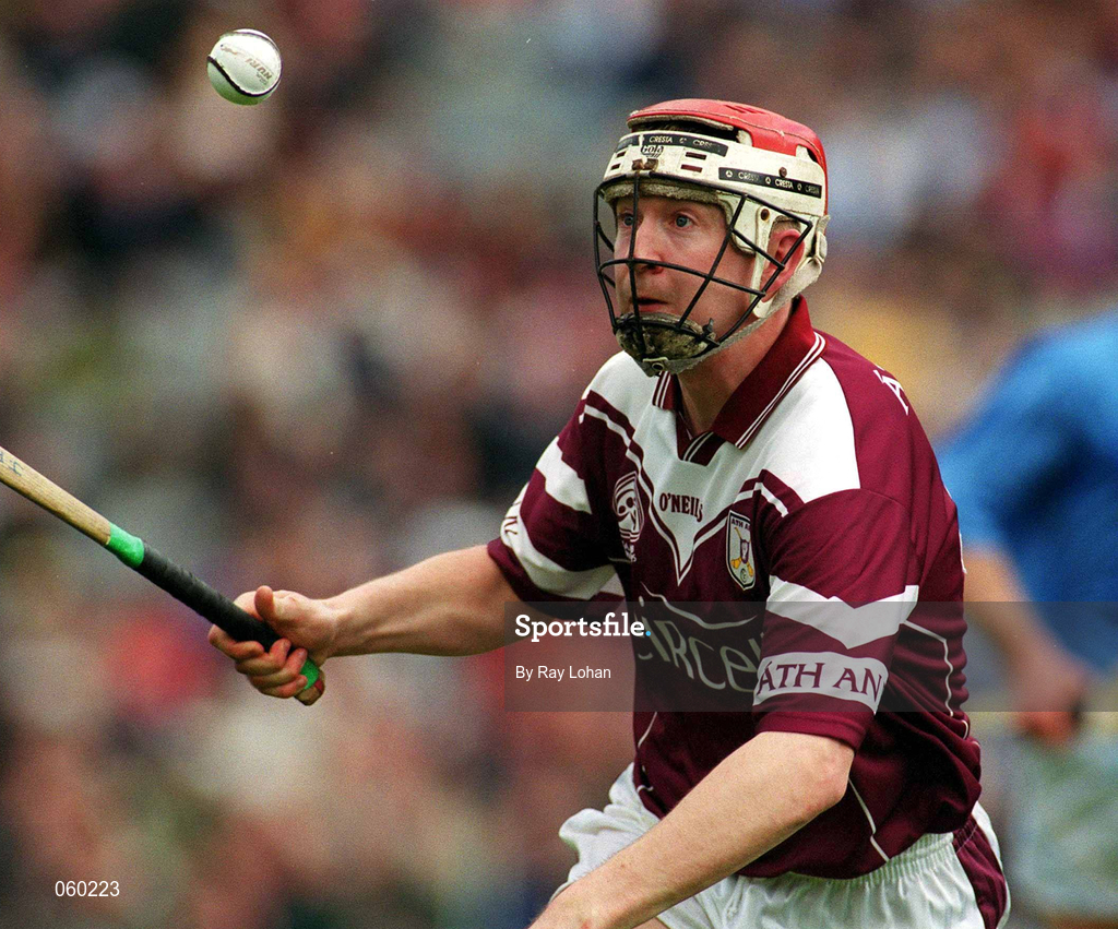16 April 2001; John Feeney of Athenry during the AIB All-Ireland Senior Club Hurling Championship Final match between Athenry and Graigue Ballycallan at Croke Park in Dublin. Photo by Ray Lohan/Sportsfile