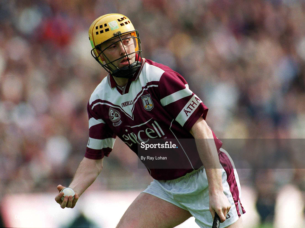 16 April 2001; Gerry Keane of Athenry during the AIB All-Ireland Senior Club Hurling Championship Final match between Athenry and Graigue Ballycallan at Croke Park in Dublin. Photo by Ray Lohan/Sportsfile