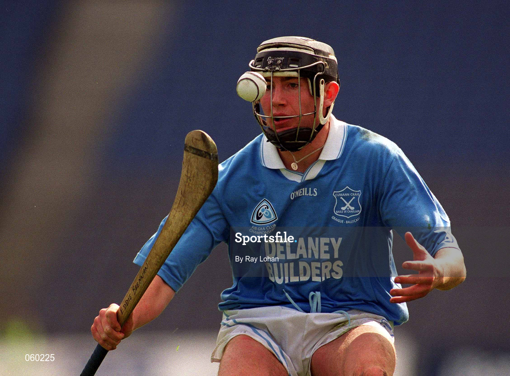 16 April 2001; Eddie Brennan of Graigue Ballycallan during the AIB All-Ireland Senior Club Hurling Championship Final match between Athenry and Graigue Ballycallan at Croke Park in Dublin. Photo by Ray Lohan/Sportsfile
