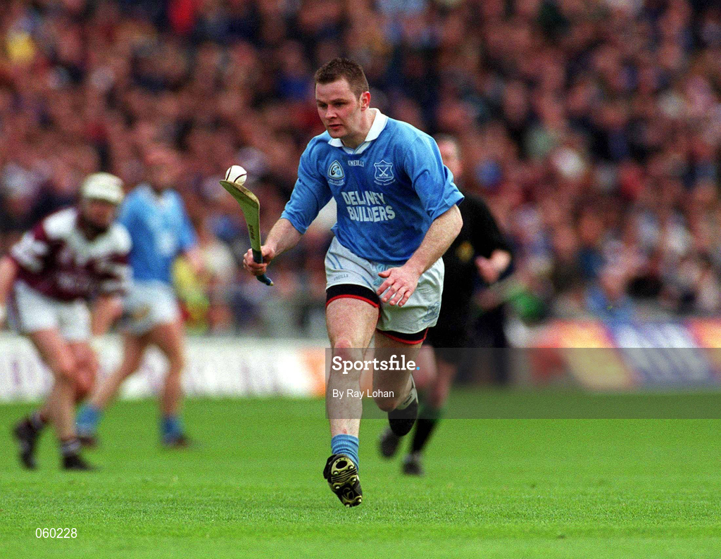 16 April 2001; Tomas Dermody of Graigue Ballycallan during the AIB All-Ireland Senior Club Hurling Championship Final match between Athenry and Graigue Ballycallan at Croke Park in Dublin. Photo by Ray Lohan/Sportsfile