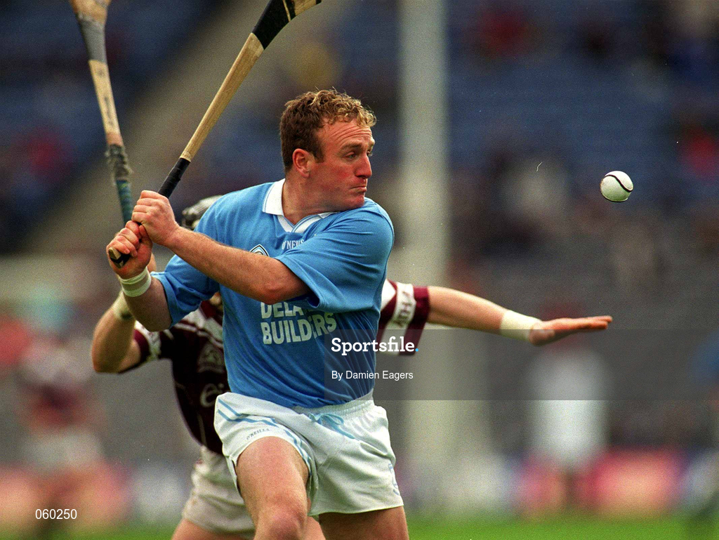 16 April 2001; Johnny Butler of Graigue Ballycallan during the AIB All-Ireland Senior Club Hurling Championship Final match between Athenry and Graigue Ballycallan at Croke Park in Dublin. Photo by Damien Eagers/Sportsfile