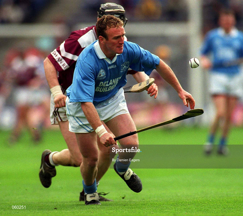 16 April 2001; Johnny Butler of Graigue Ballycallan during the AIB All-Ireland Senior Club Hurling Championship Final match between Athenry and Graigue Ballycallan at Croke Park in Dublin. Photo by Damien Eagers/Sportsfile