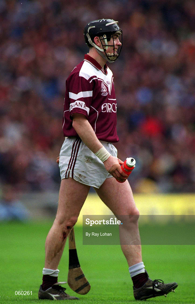 16 April 2001; Eugene Cloonan of Athenry during the AIB All-Ireland Senior Club Hurling Championship Final match between Athenry and Graigue Ballycallan at Croke Park in Dublin. Photo by Ray Lohan/Sportsfile