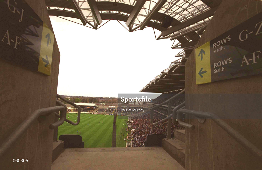 16 April 2001; A general view of Croke Park from the Canal End during the AIB All-Ireland Senior Club Hurling Championship Final match between Athenry and Graigue Ballycallan at Croke Park in Dublin. Photo by Pat Murphy/Sportsfile