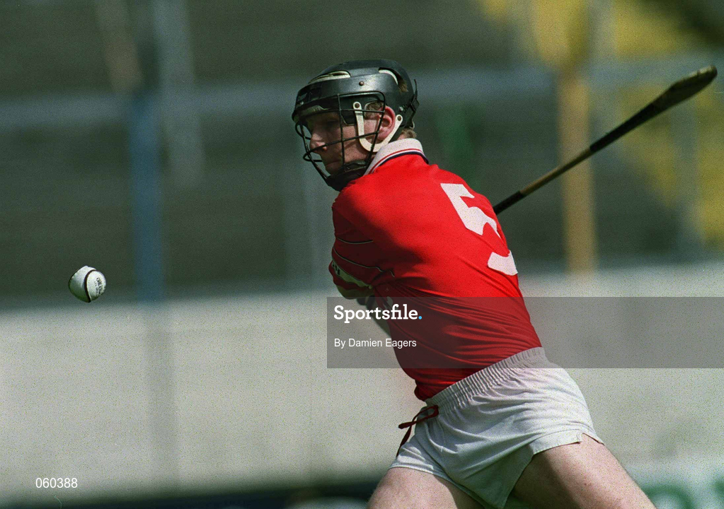 15 April 2001; Wayne Sherlock of Cork during the Allianz GAA National Hurling League Division 1B Round 5 match between Tipperary and Cork at Semple Stadium in Thurles, Tipperary. Photo by Damien Eagers/Sportsfile
